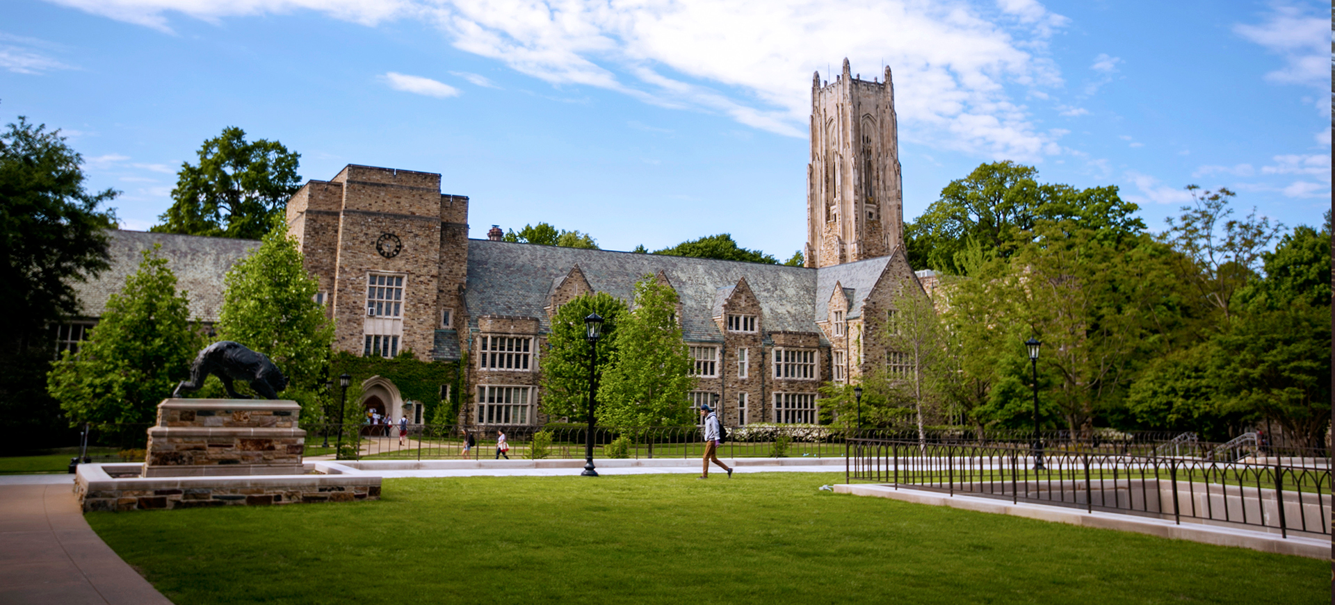 a Collegiate Gothic campus