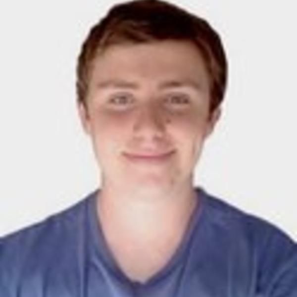 a male student with short brown hair