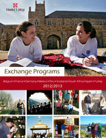 the cover of an exchange brochure