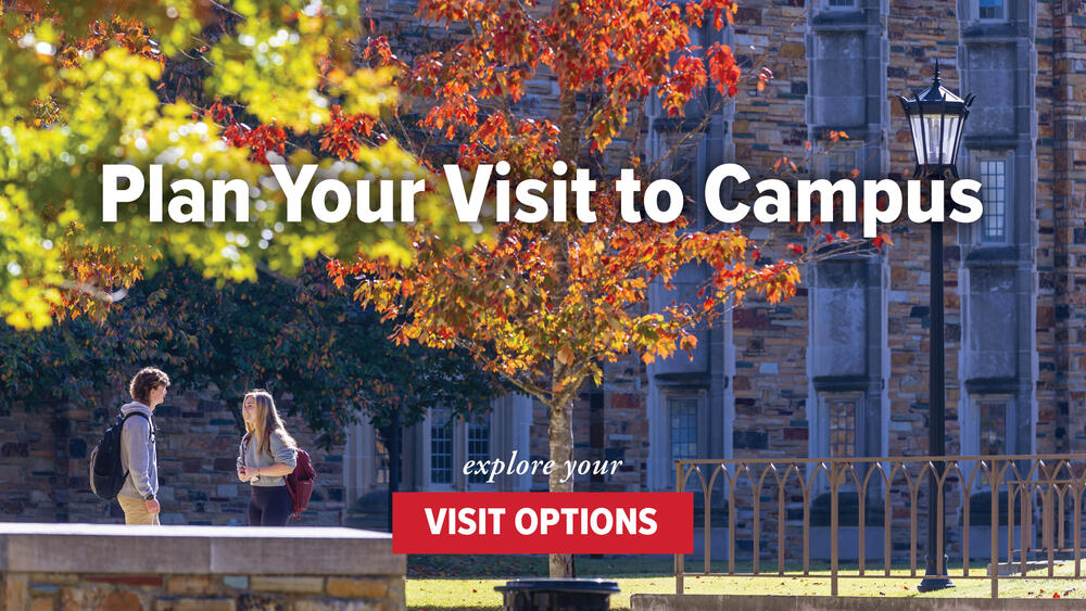 Plan Your Visit to Campus