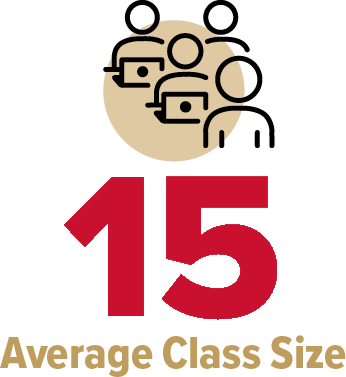 15 Average Class Size