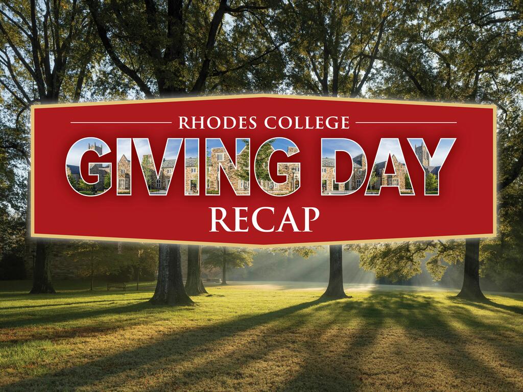 Image of giving day recap sign
